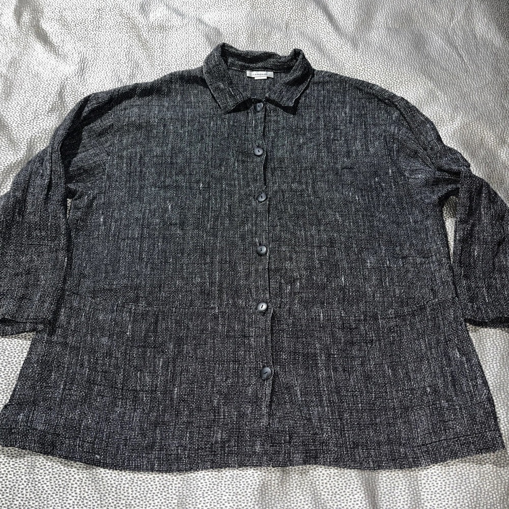 Sangam Cotton Shirt Chore Jacket Lightweight Versatile Simplicity Size Large